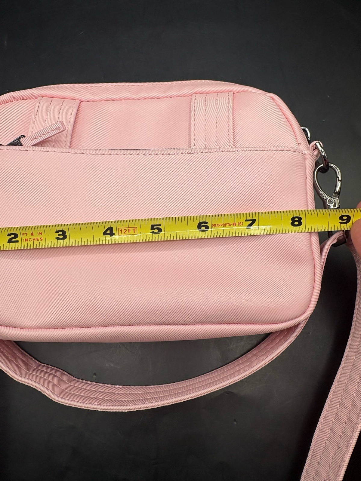 Pink Lug Super Coupe 3 Satin Luxe Convertible Crossbody Bag