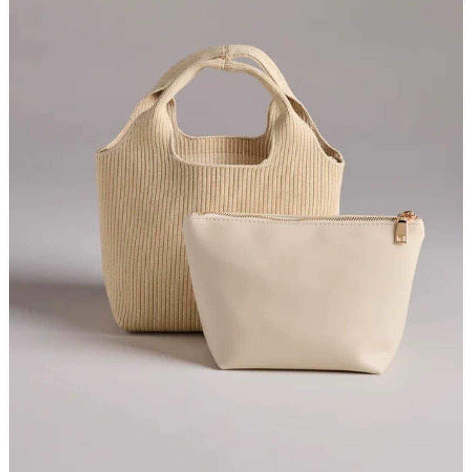 Robbie Mini Tote Bag in Gold