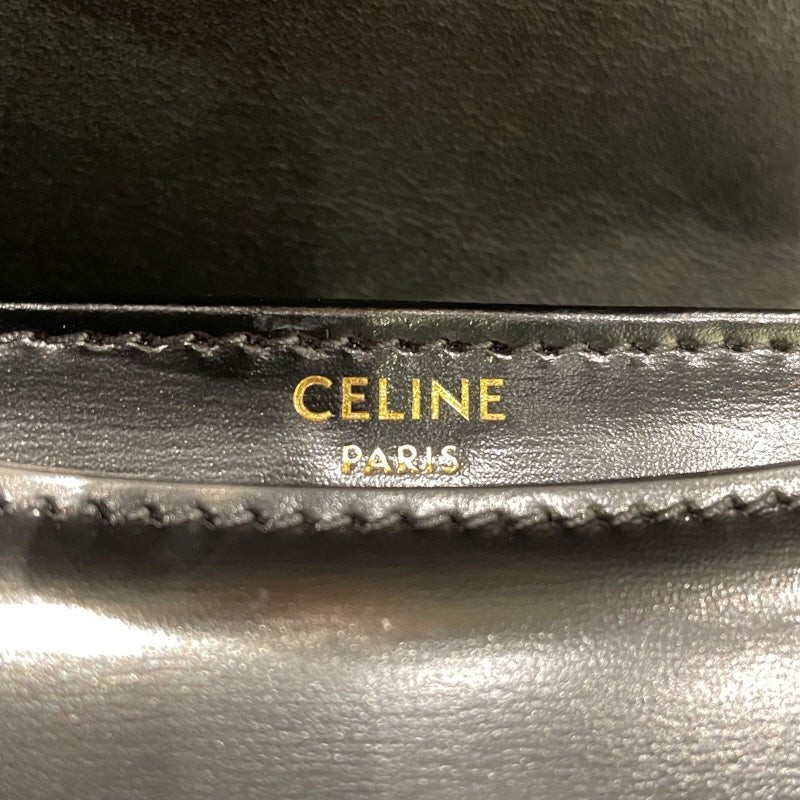 CELINE Mini Busasus Clare Black Calfskin Shoulder Bag 10L063 #OKB2152