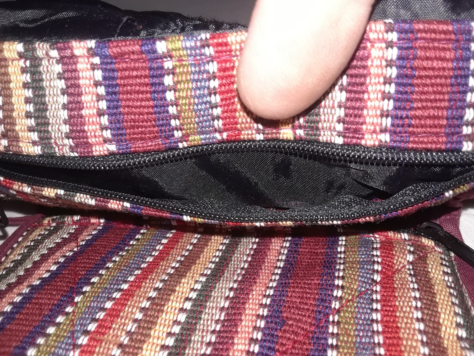All Over Ethic Design Crossbody Mini Purse Multi-Color Light Weight