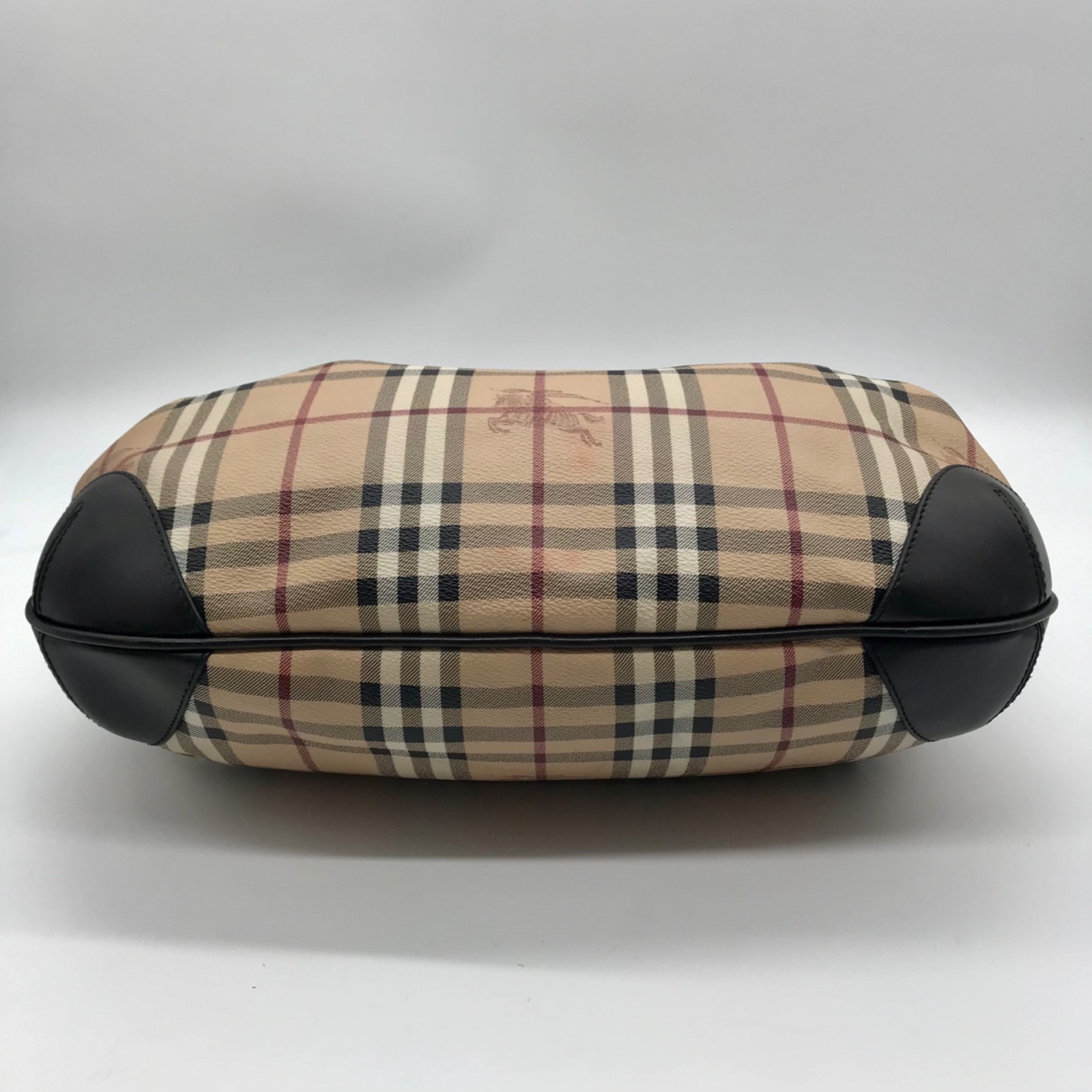 Burberry Signature Haymarket Check Medium Willenmore Hobo Bag