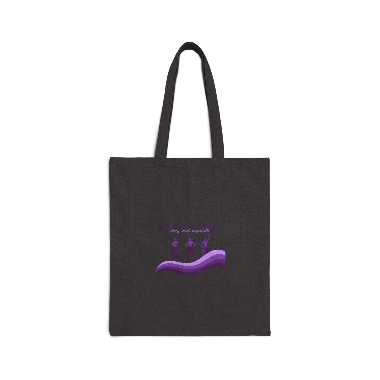 Women Who Lead The Way Tote | International Women’s Day, purple empowerment