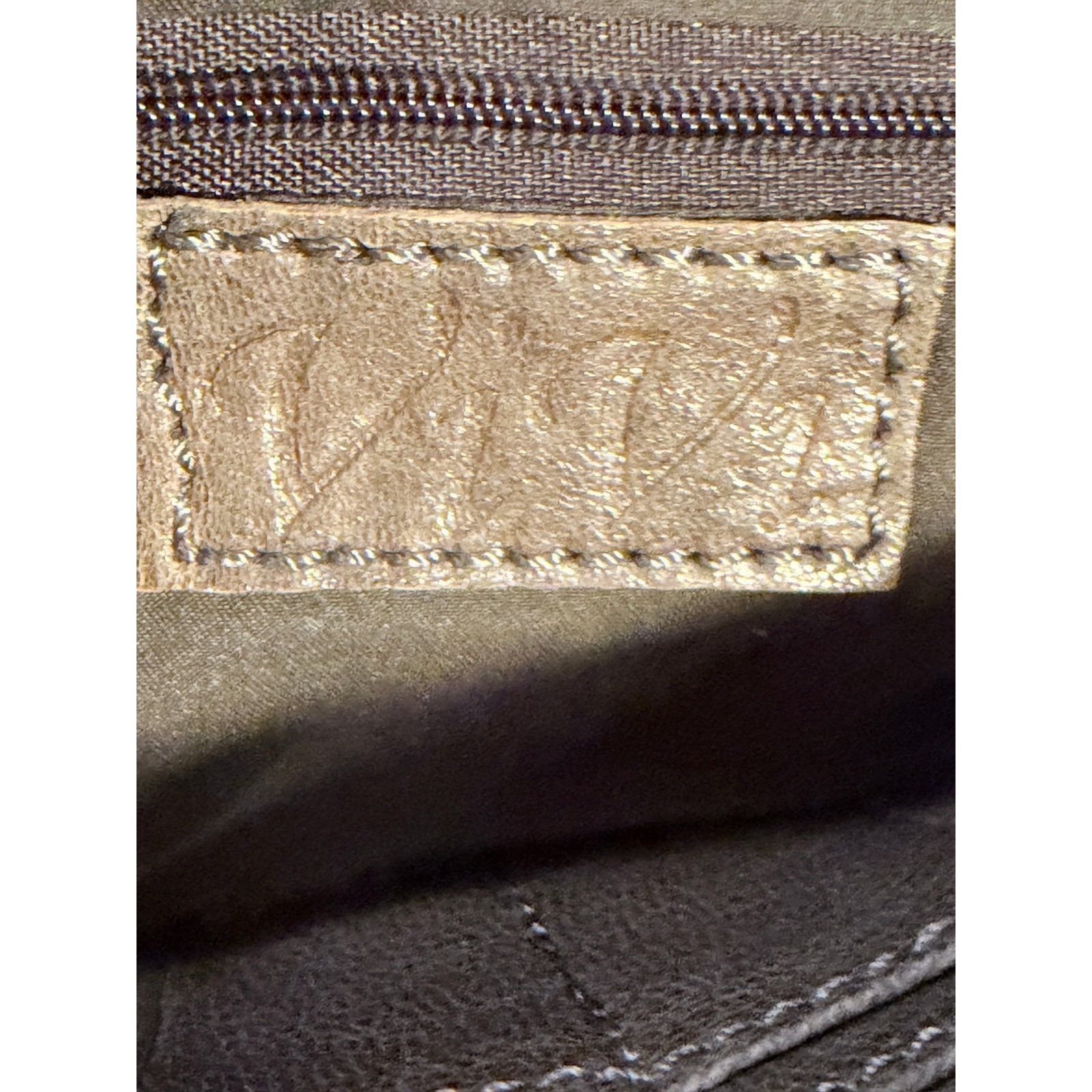 Vi Vi Taupe Brown Leather Triple Buckle Wristlet Clutch Bag Moto Western Edgy