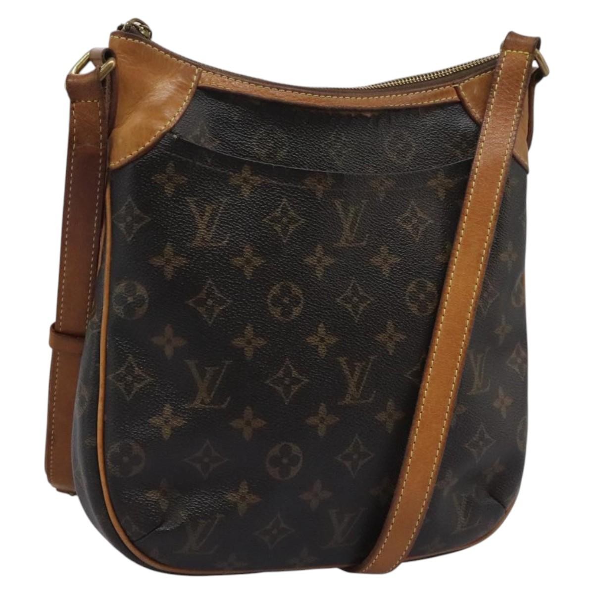 LOUIS VUITTON Monogram Odeon PM Shoulder Bag M56390 LV Auth BD077