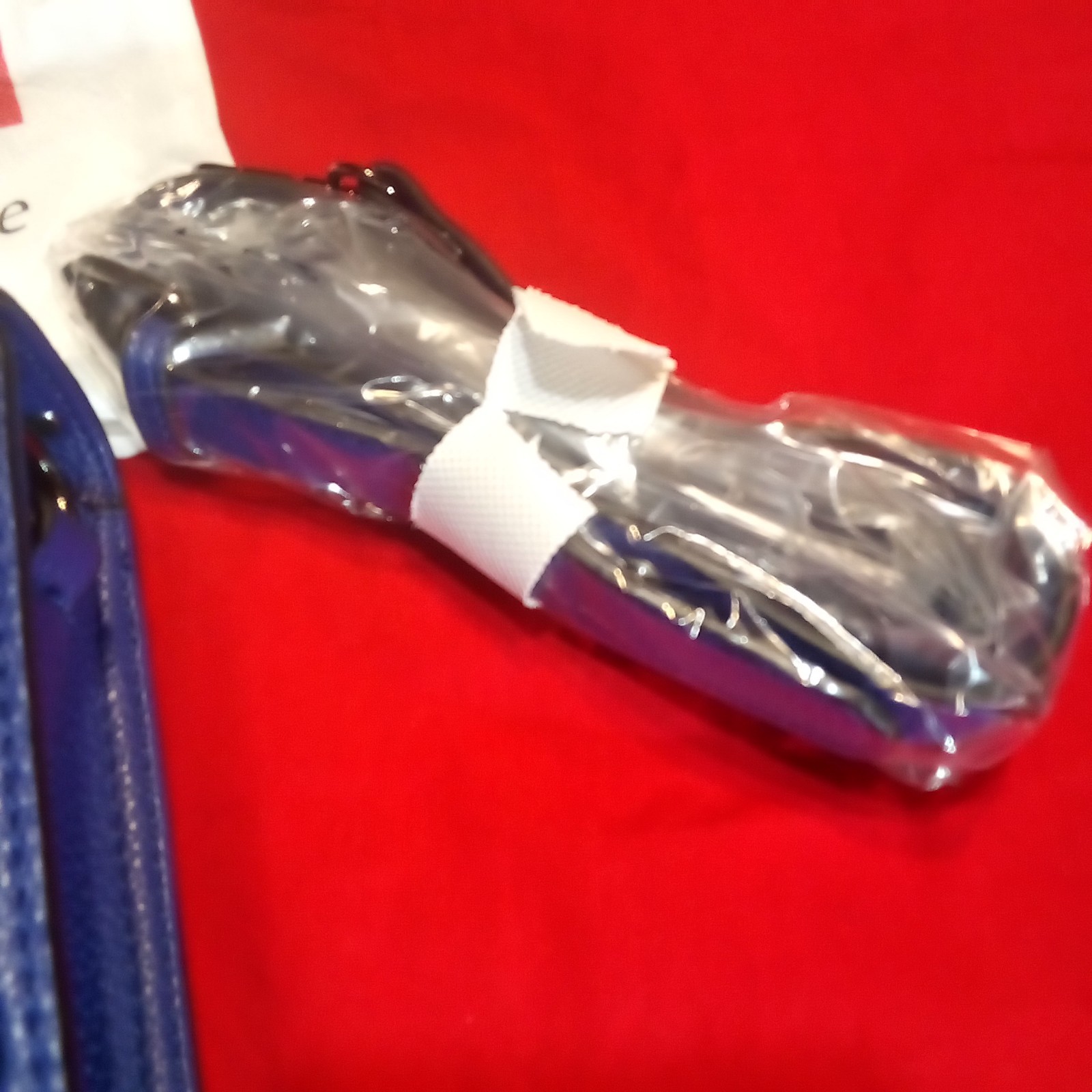 NEW NWT Women’s MERSI Designer Blue w/Studs Adjustable 2 Straps Crossbody Bag