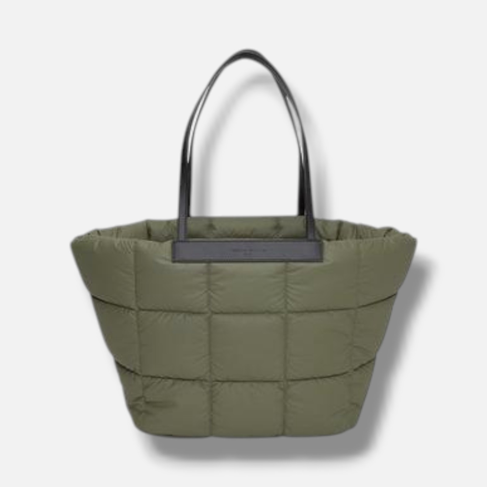 VeeCollective Women’s Green Porter Max Quilted Tote Bag
