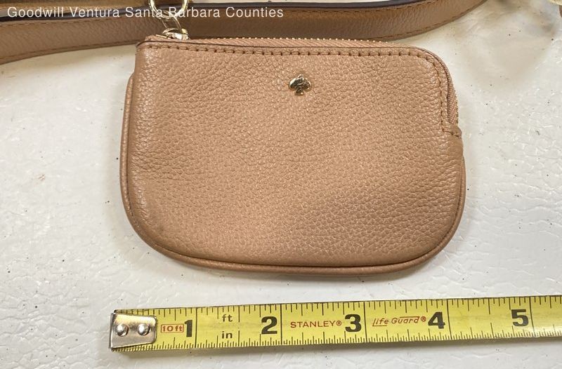 Kate Spade Rosie Large Tan Pebbled Leather Crossbody bag