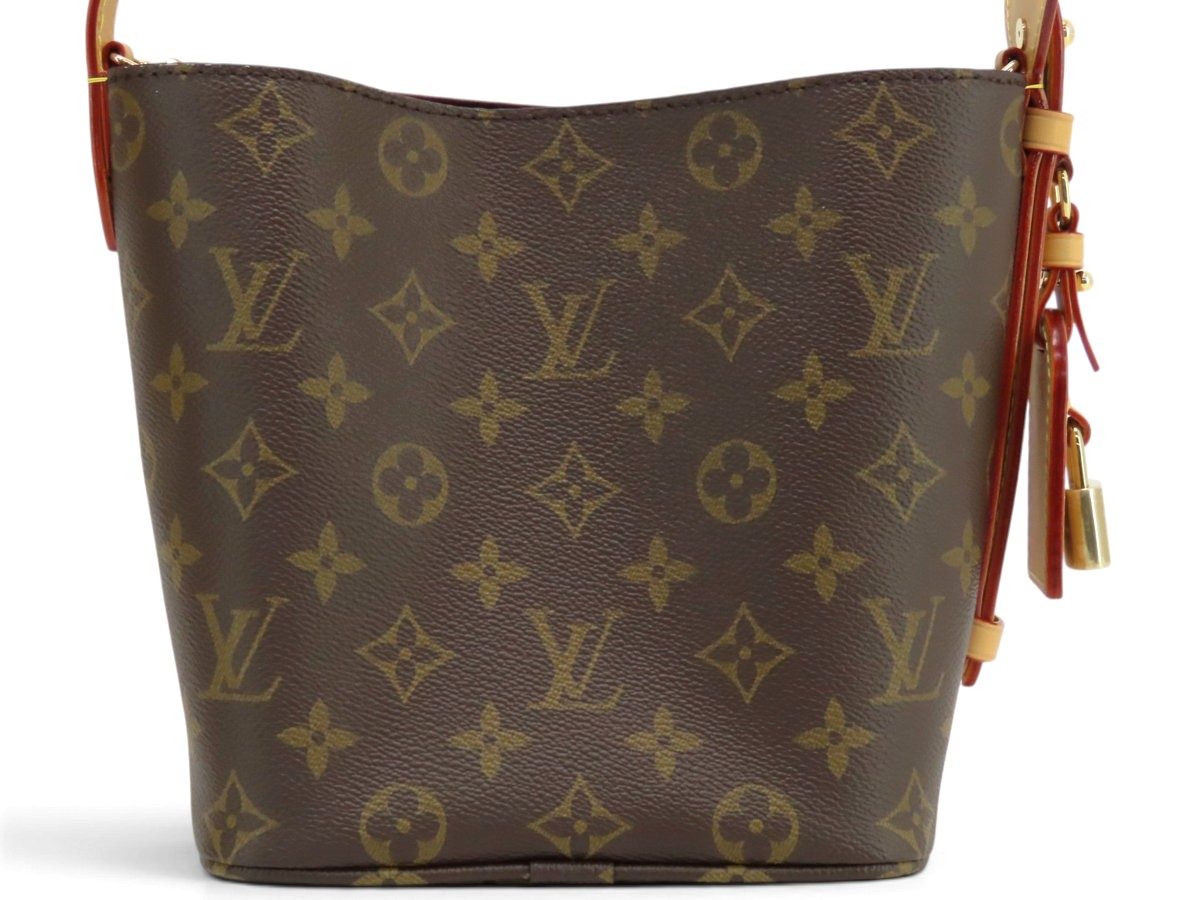 LOUIS VUITTON Monogram All In BB Shoulder Bag Handbag Bucket with Pouch M12925