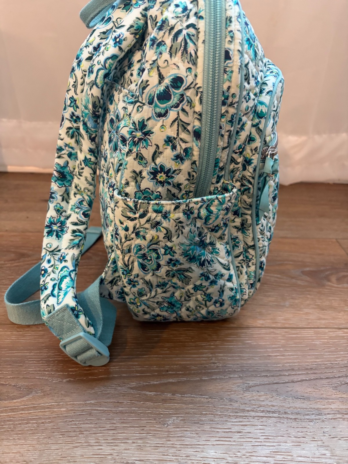 🌸 Vera Bradley Campus Backpack in Cloud Vine
