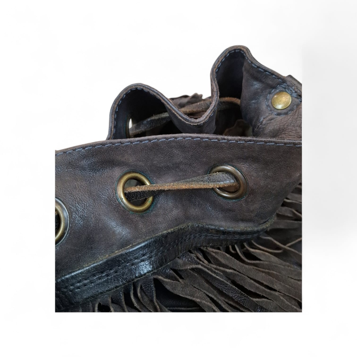 A.S. 98 DESIRÈ CHARCOAL MEDIUM TOTE HANDBAG