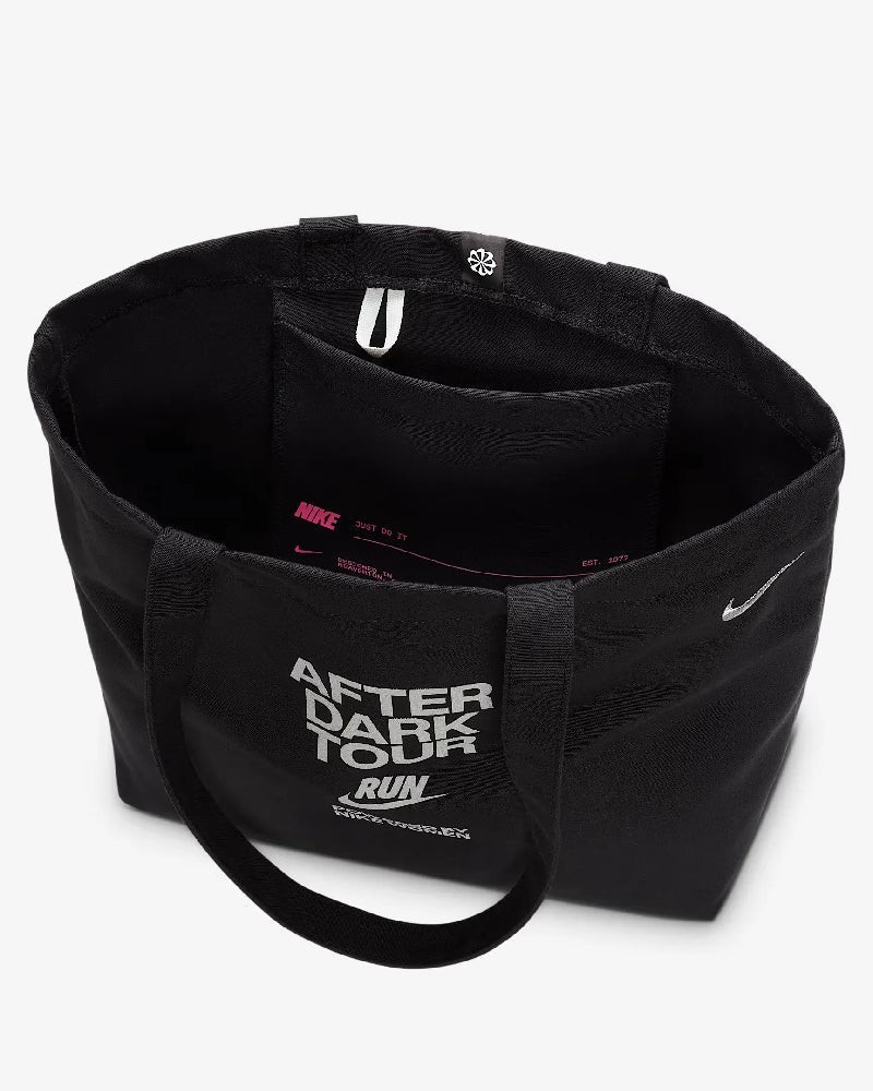 Nike Heritage 2.0 Tote Bag Travel School Shopping Black White IF8252 010 New