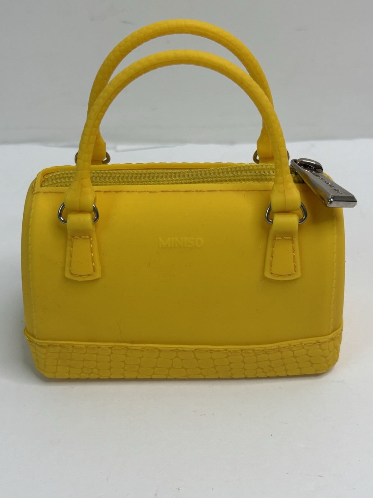micro yellow Silicone bag 4.5 in x 3 in