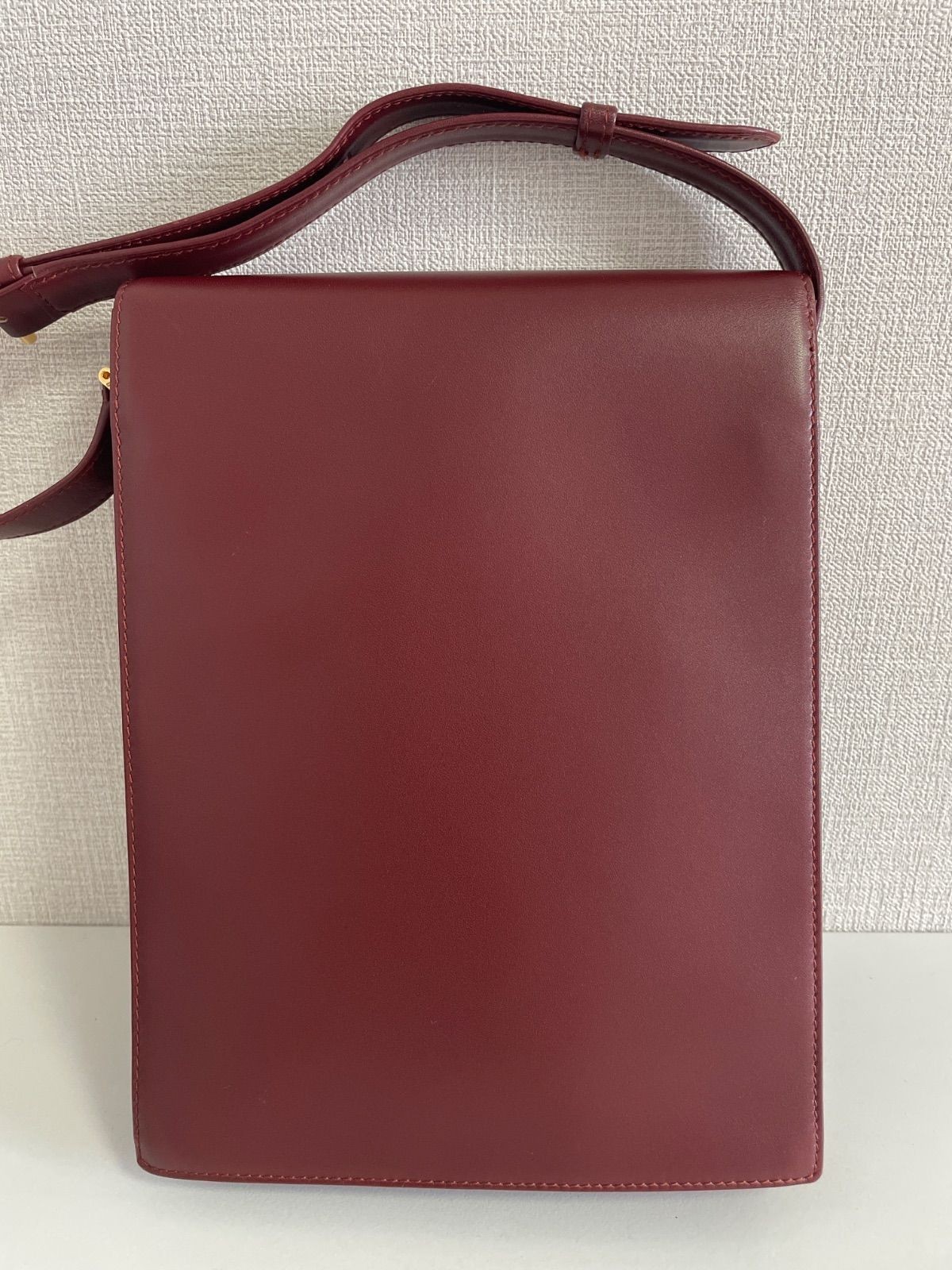 Cartier Shoulder Bag Must De Leather Vintage Authentic Deadstock Not Used