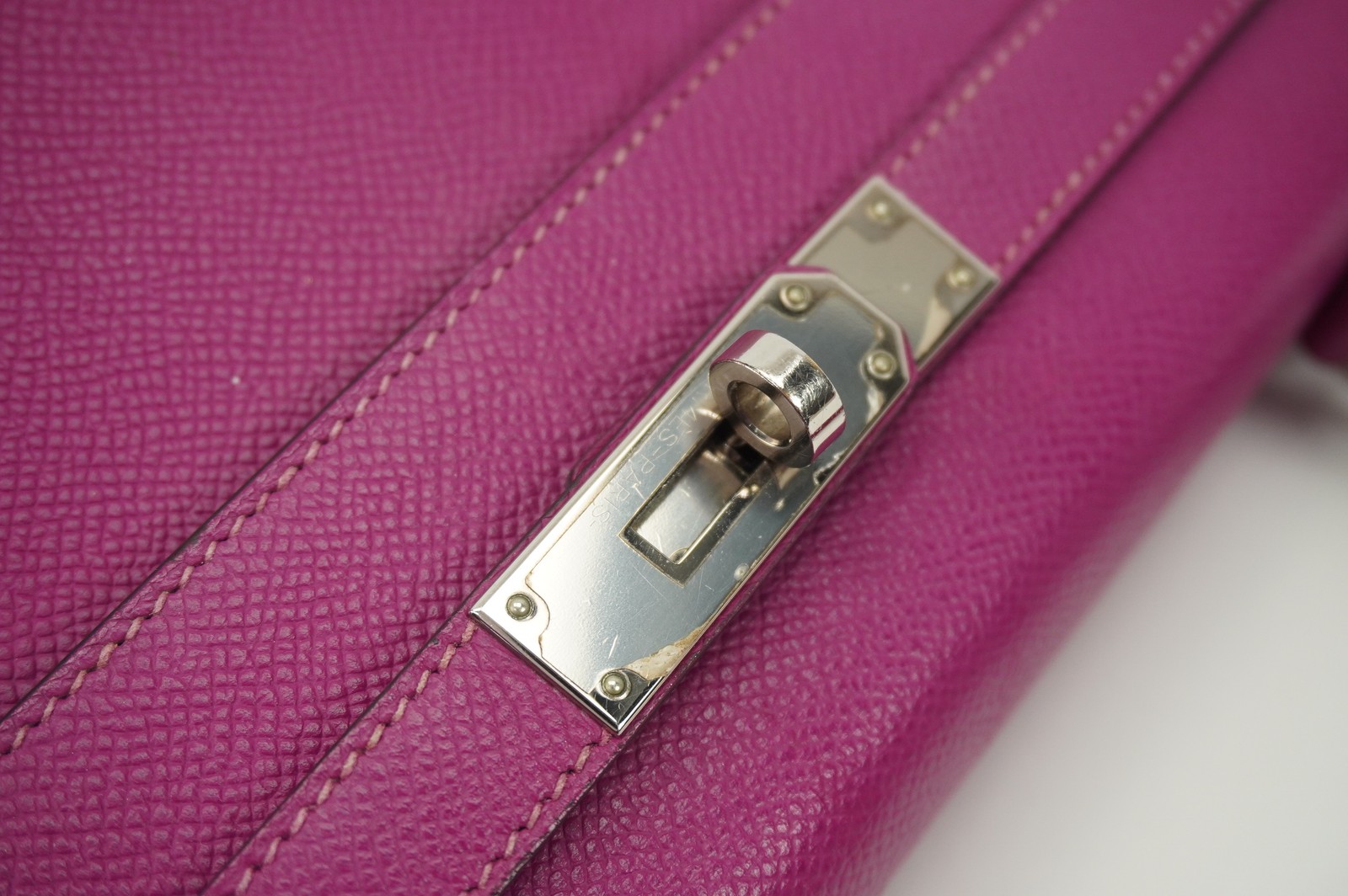 Hermès Kelly 28 Sellier In Rose Pourpre Epsom Handbag