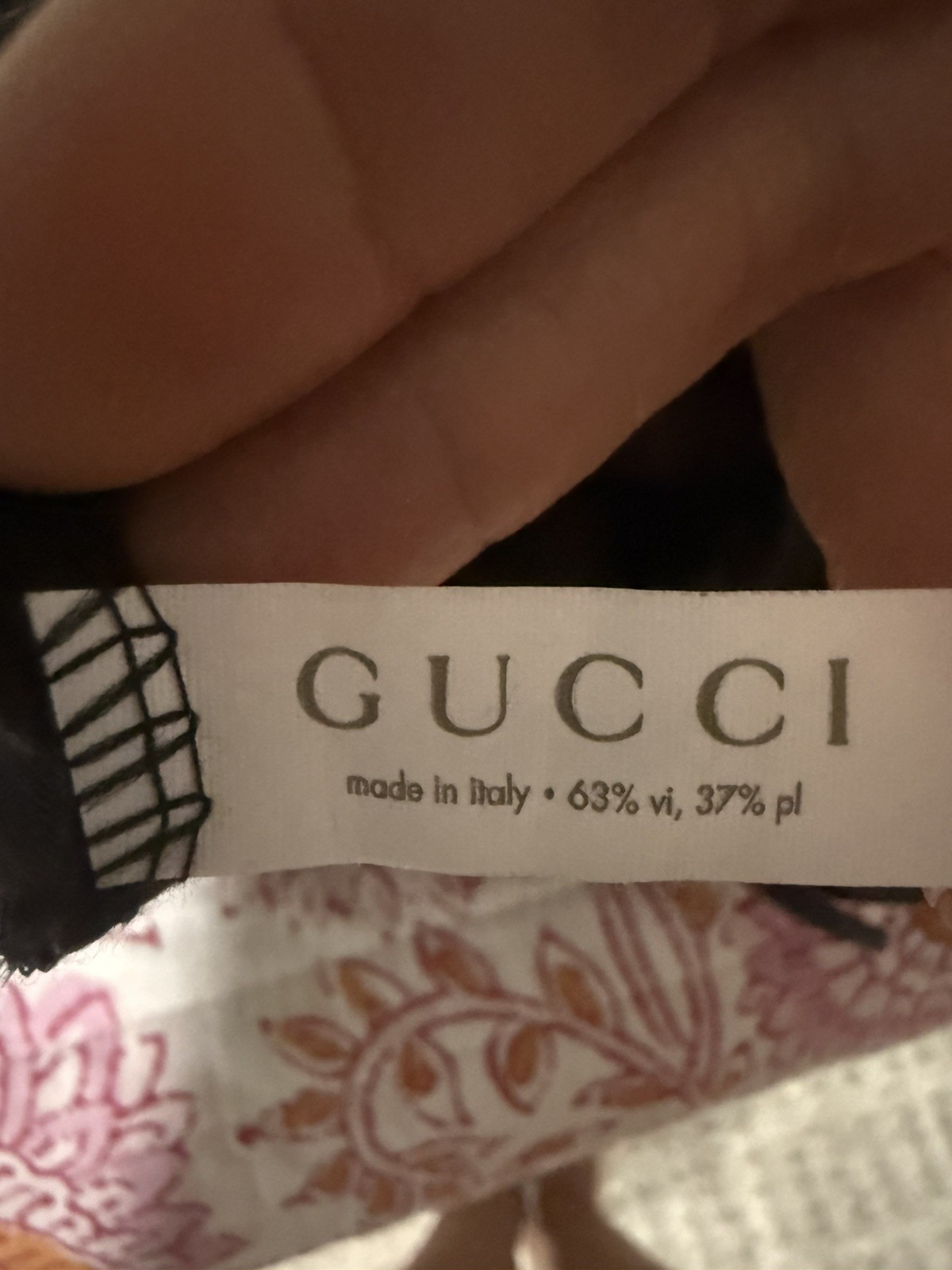 Large Authentic Gucci GG Horse Bit Hobo