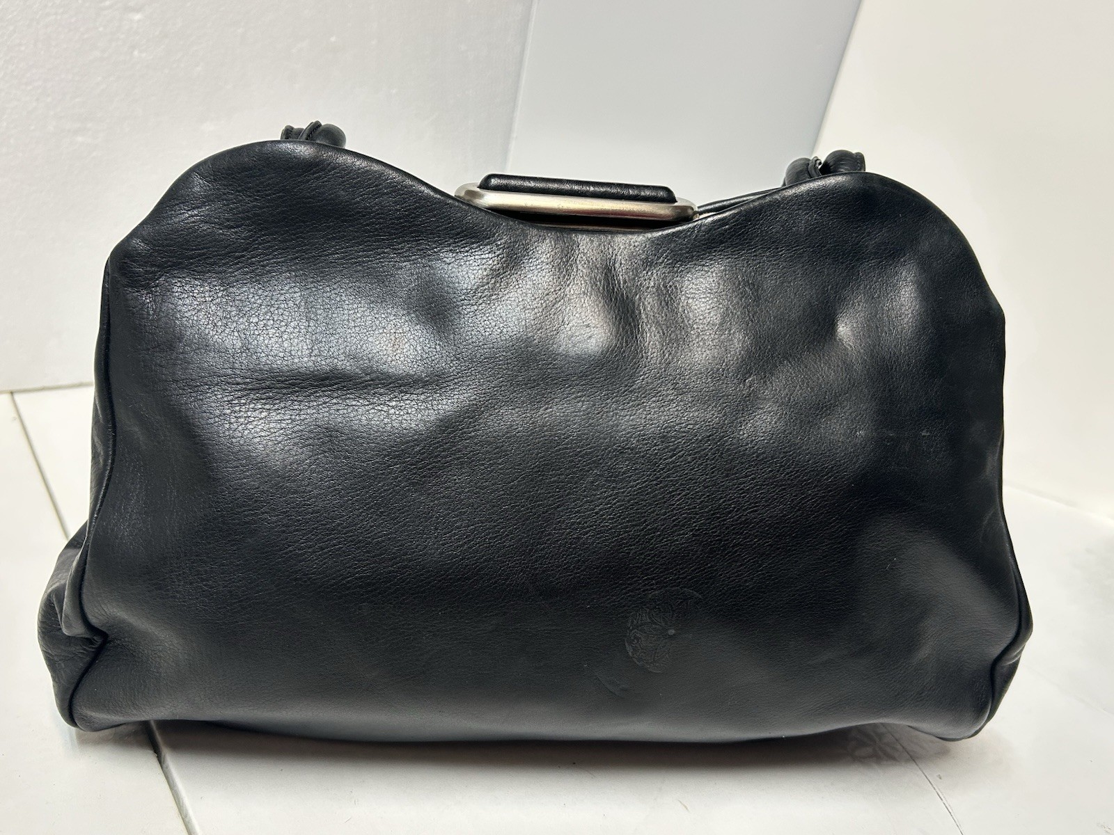 Renato Angi Venezia Italian Leather Large Bag Vintage Italy Shoulder