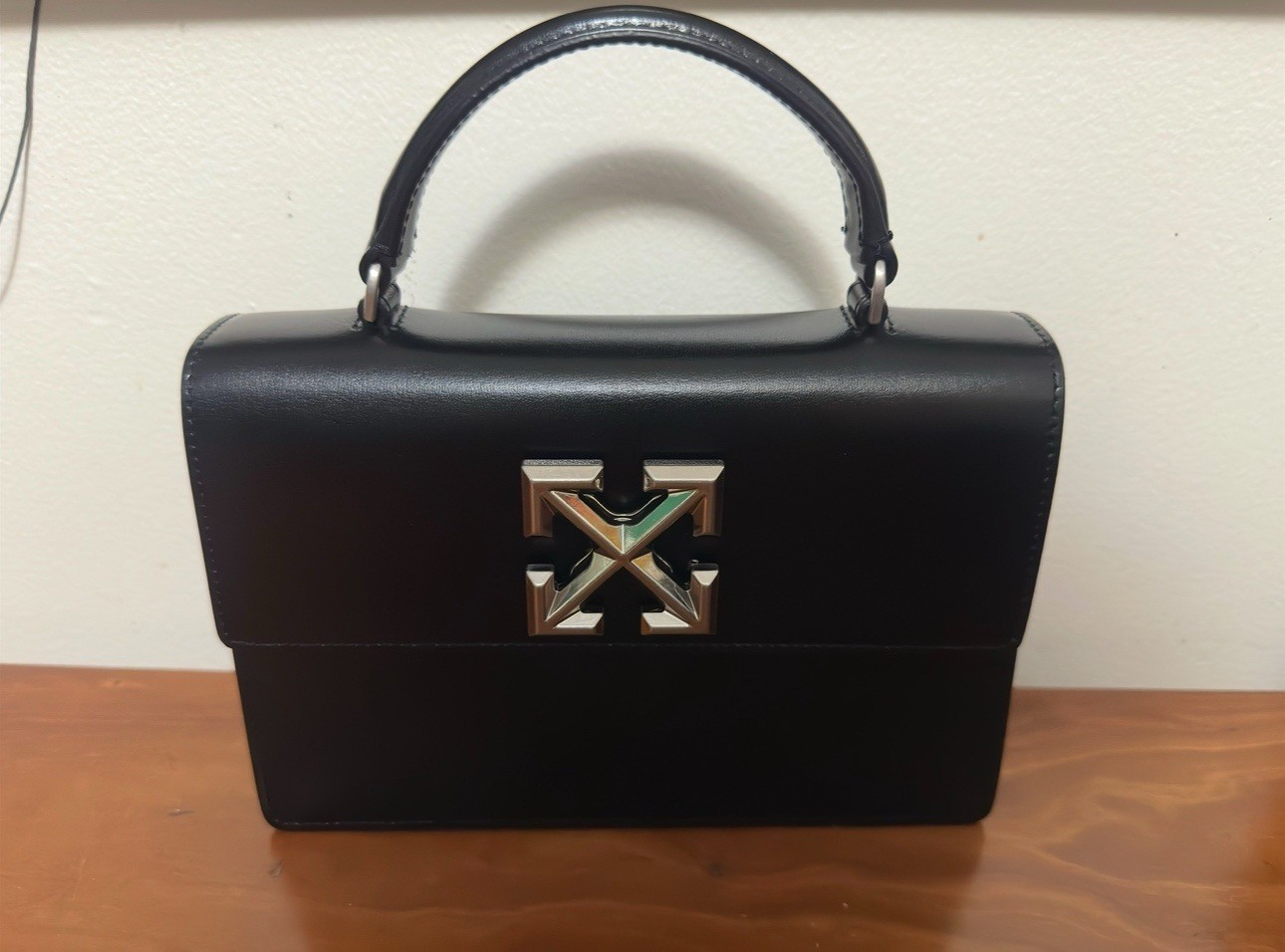 Off-White Jitney 1.4 Top Handle Bag. Excellent Condition With Dustbag