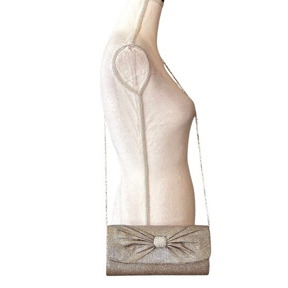 Gunne Sax by Jessica McClintock Clutch Wristlet Shoulder Crossbody Evening Bag