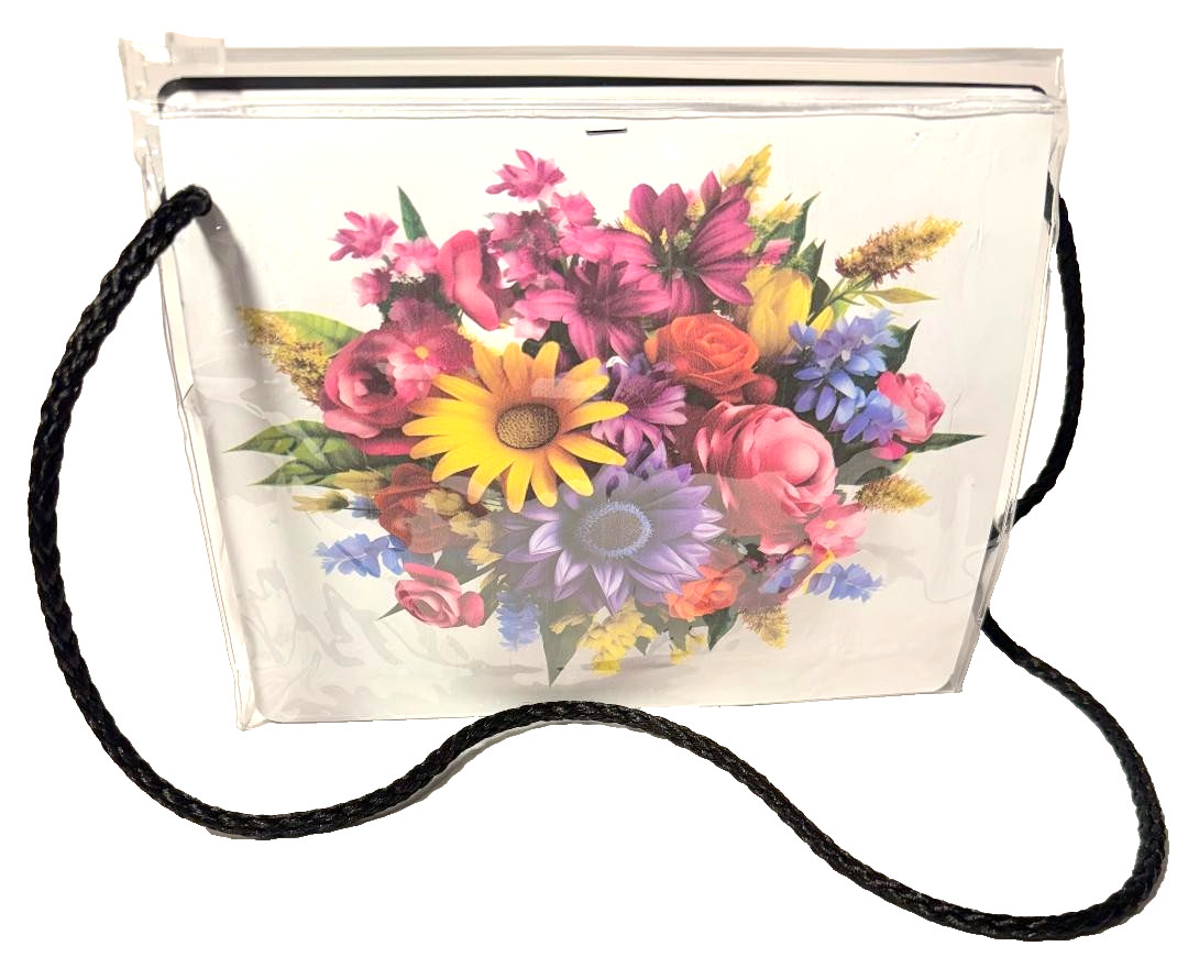 “BOUQUET OF FLOWERS” Handbag! Fun, Attractive and Unique!