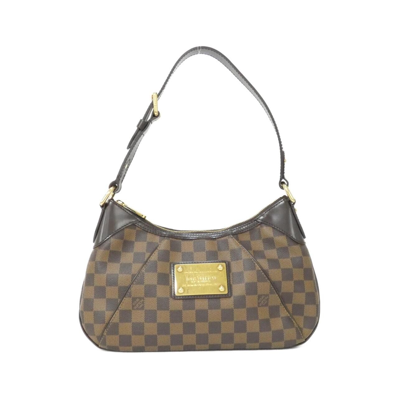 Louis Vuitton Thames Damier Shoulder Bag Women Brown One Size