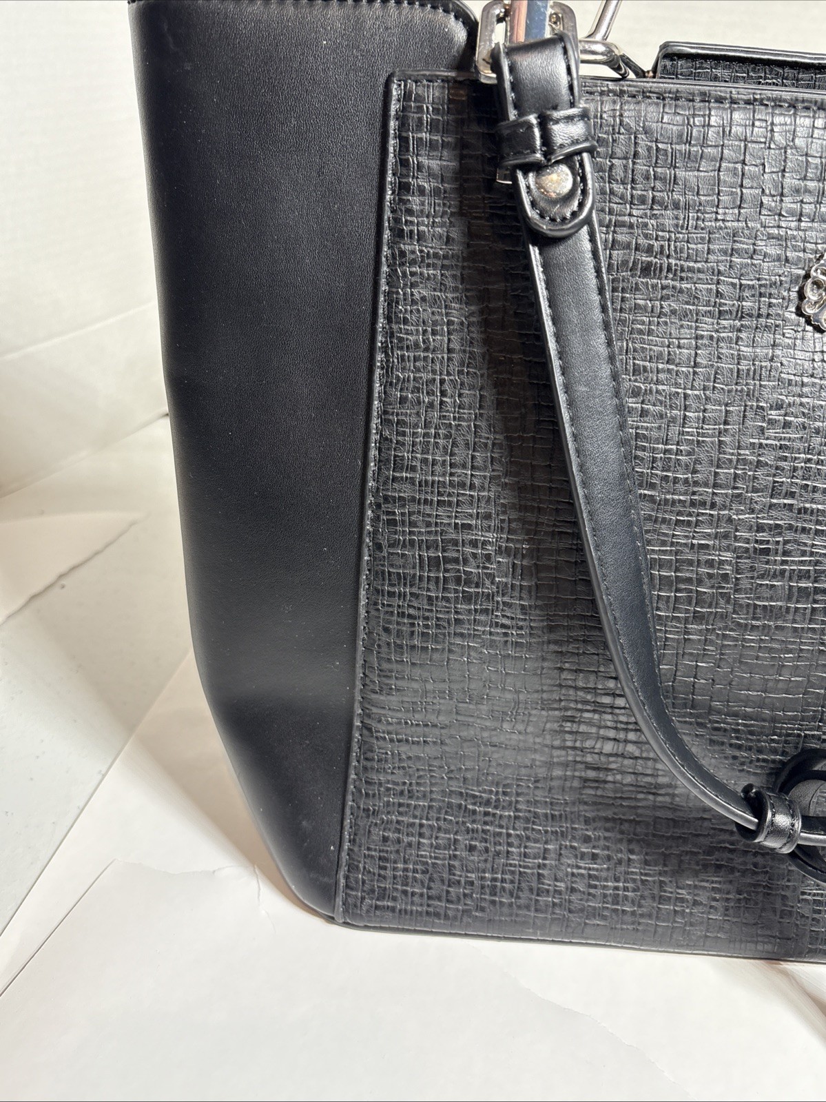 Gorgeous CHRISTIAN LACROIX Black Giulia Satchel