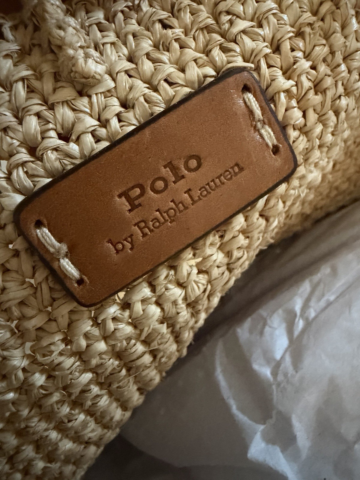 Ralph Lauren Large Big Pony Tote Bag
