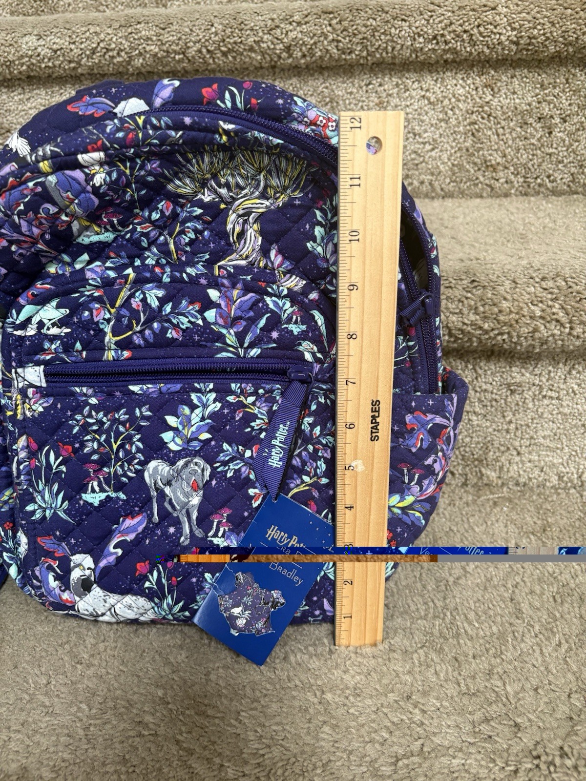 NWT Vera Bradley Harry Potter Forbidden Forest SMALL Backpack (see description)