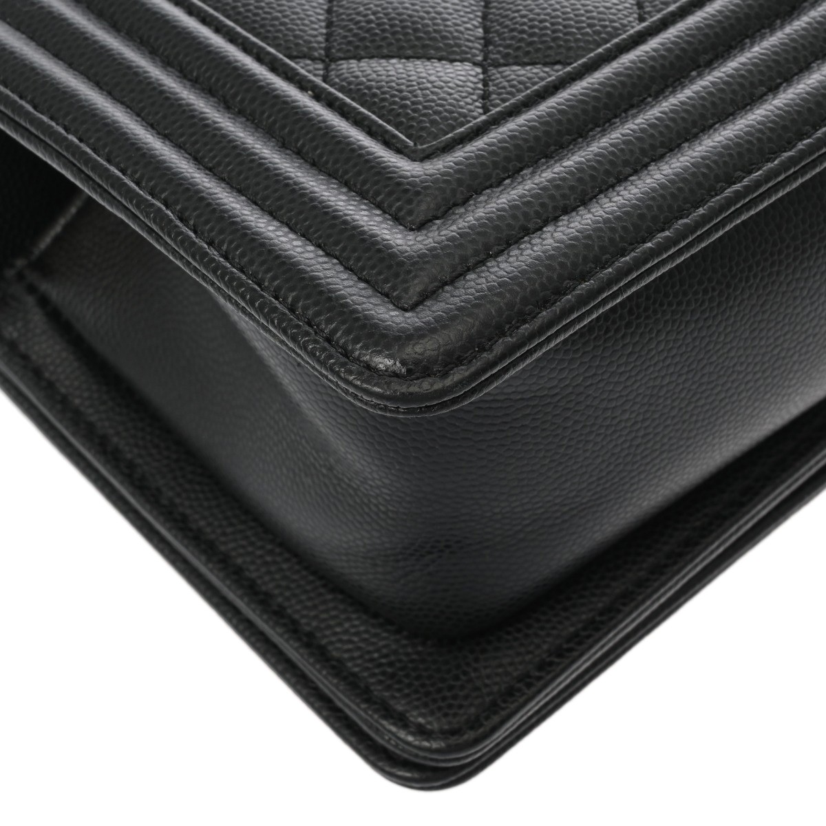 CHANEL Small Handbag 7.9″ A67085 Boy chanel black Women Shoulder Bag