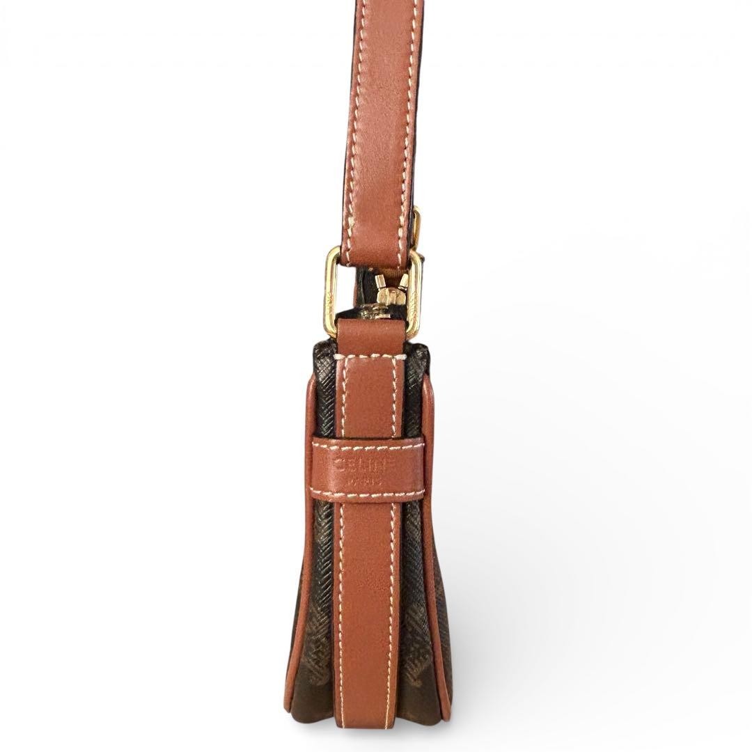 Slightly Flawed CELINE Mini Ava One-Shoulder Bag Triomphe