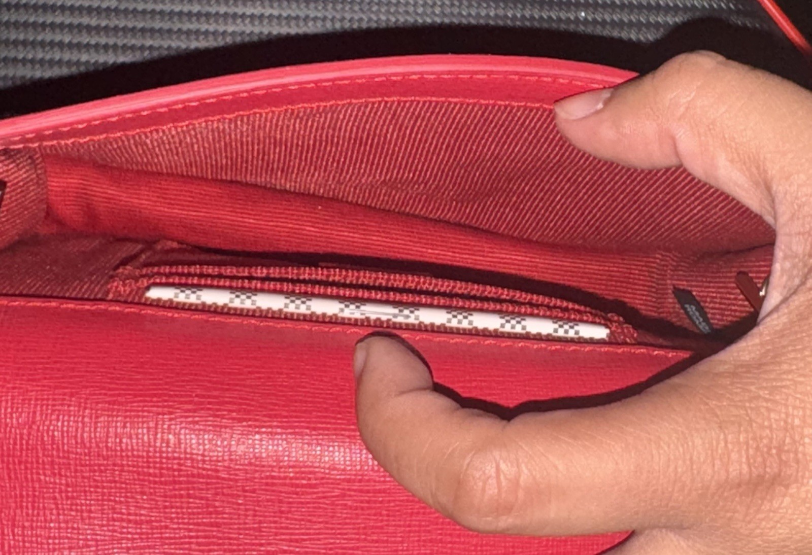 Red Furla Metropolis Mini Crossbody