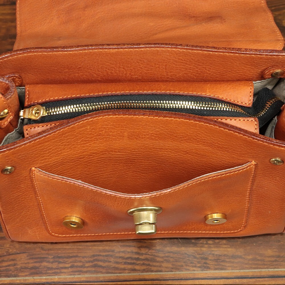 Genuine Leather Purse and Handbag for Women Retro Leather Crossbody Shoulder Bag