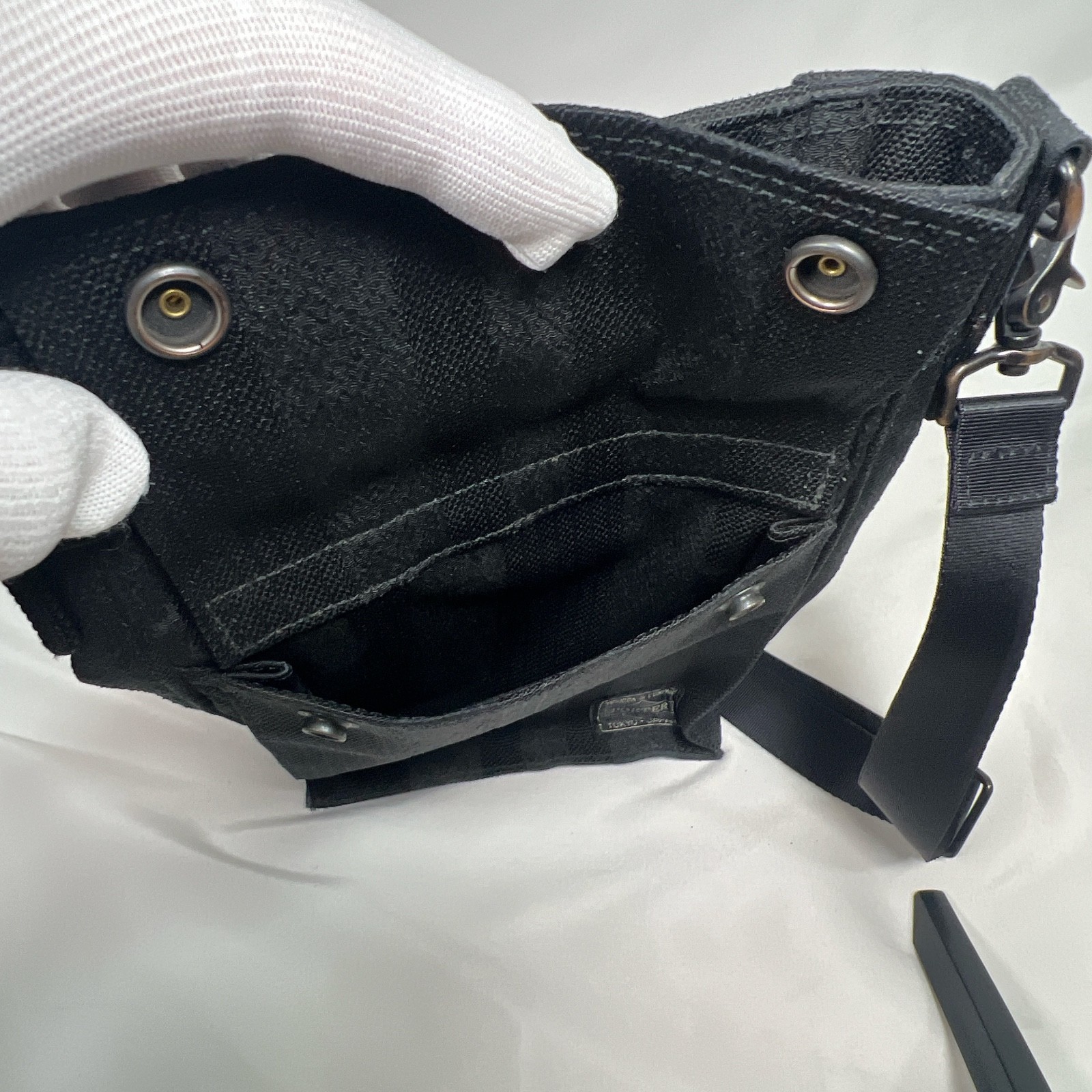 PORTER 638-06264 70th Anniversary Series TANGO BLACK SHOULDER BAG(S)