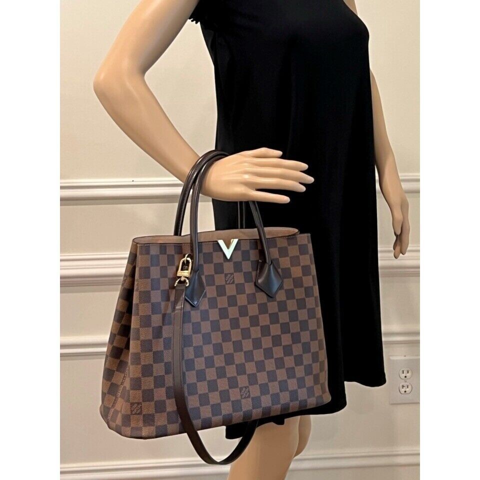Louis Vuitton Kensington Satchel in Damier Ebene Canvas | Mint Condition