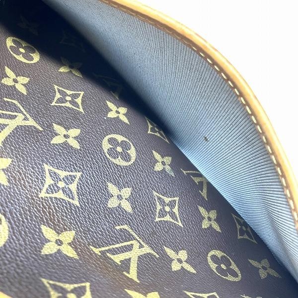 LOUIS VUITTON Bag: Trouville M42228 Brown W28H21D11cm;