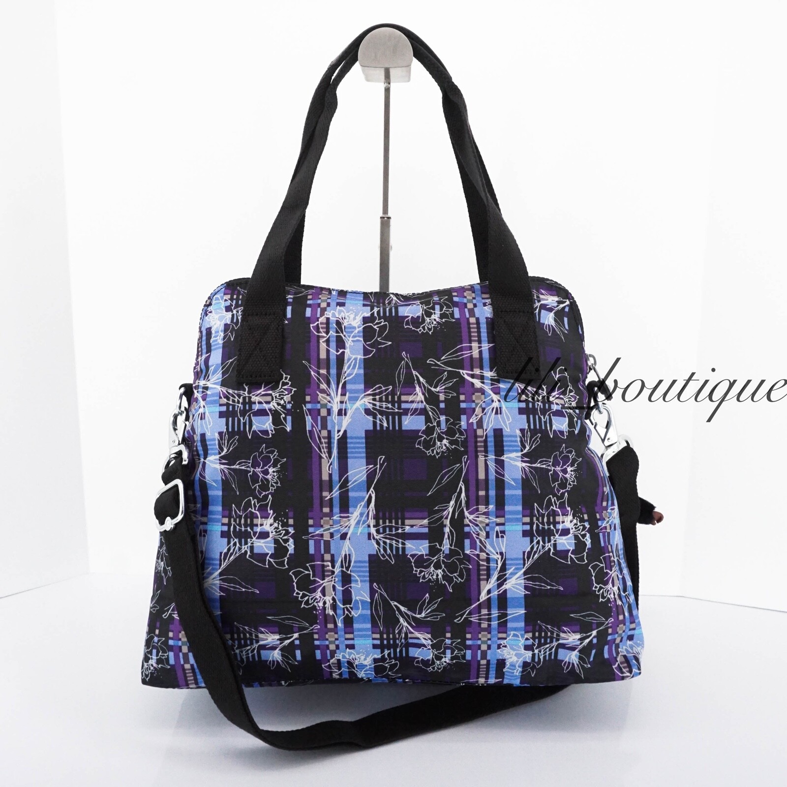 NWT Kipling HB6335 Pahneiro Crossbody Shoulder Purse Nylon Darling Dashes Multi