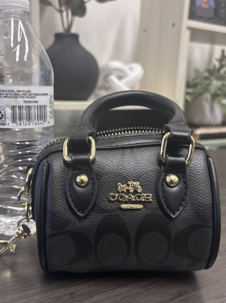 Coach Mini Rowan Bag Charm Coin Purse
