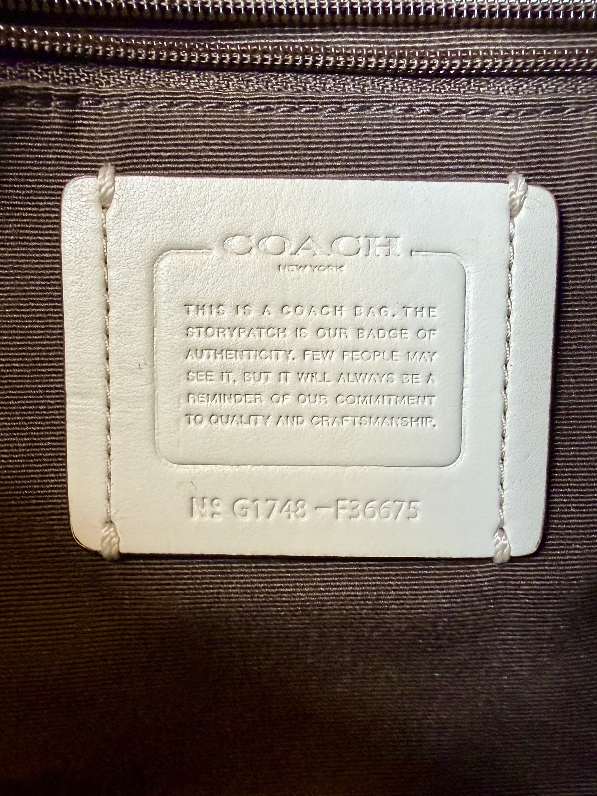 COACH Kelsey Chalk Ivory Off-White Leather Satchel Crossbody Shoulder Bag F36675