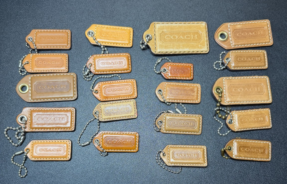 Coach Tan Hangtags Lot of 20 (Lot 2320)