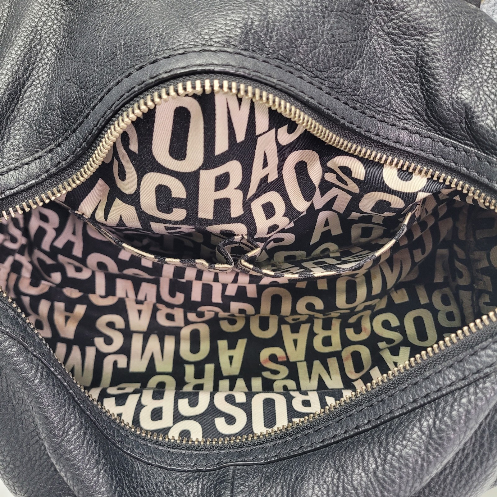 Vintage MARC By MARC JACOBS Totally TurnLock Satchel bag Y2K Black Leather
