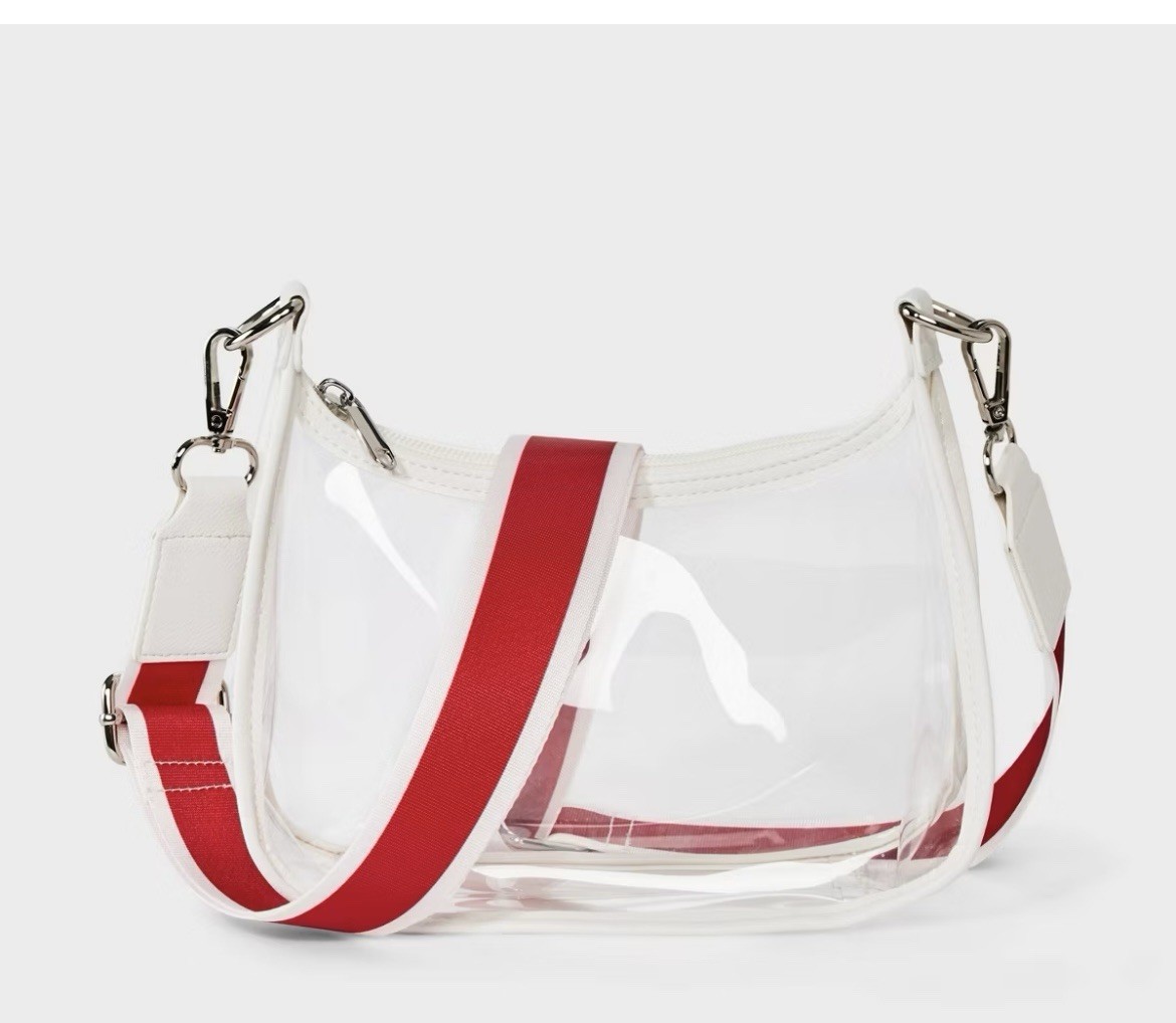 Clear Crossbody Bag – Wild Fable (Red)