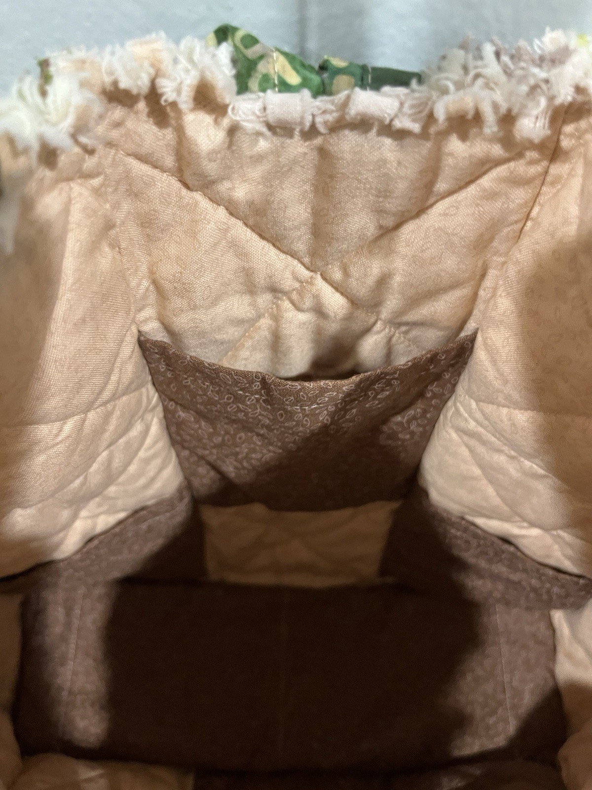 Handmade Quilted Tote Bag