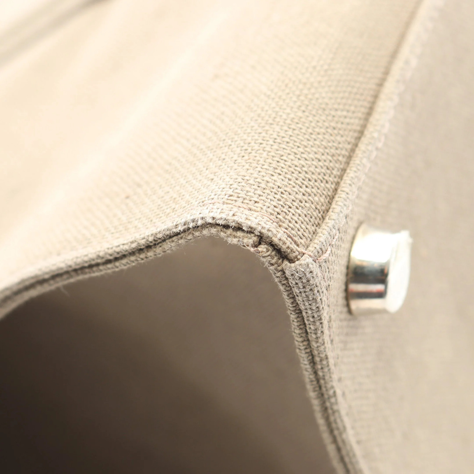 Fendi FF Tote Bag Beige Canvas #RCB1739