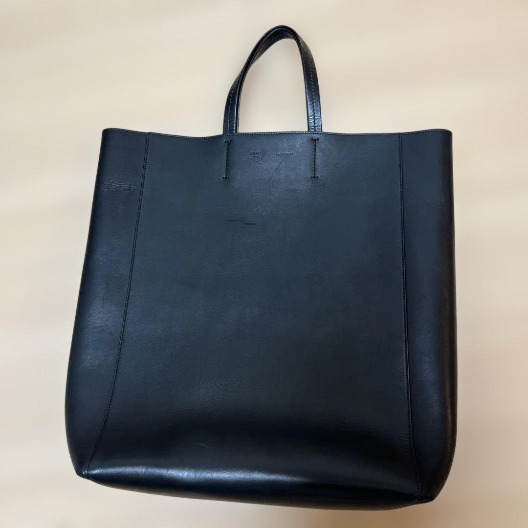 CELINE Celine Horizontal Cabas Tote Phoebe Black
