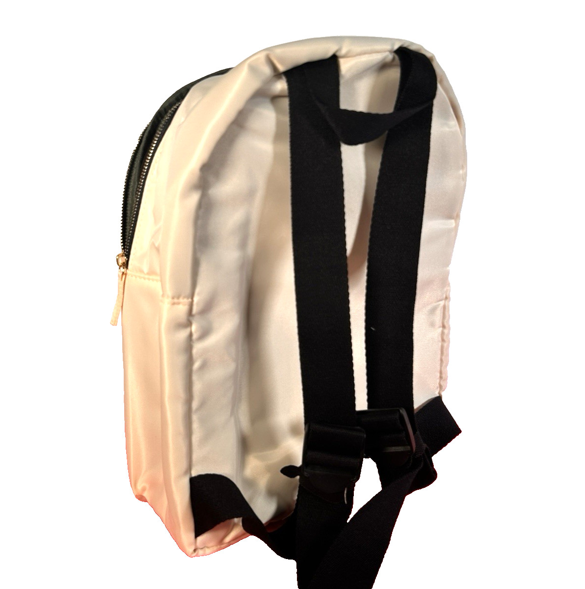 JEAN PAUL GAULTIER PARFUMS BACK PACK CREAM W/ METAL LOGO BLACK STRAP NEW SEALED