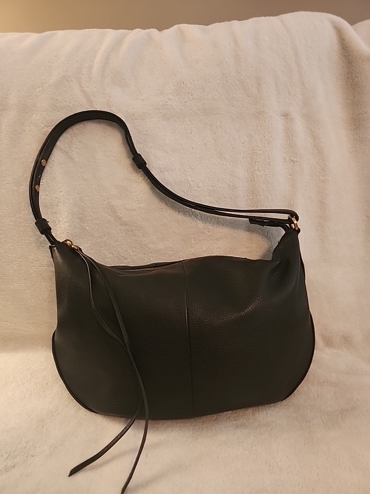 Hobo Brand Black Leather Purse 14.5 Wide 10.5 Tall