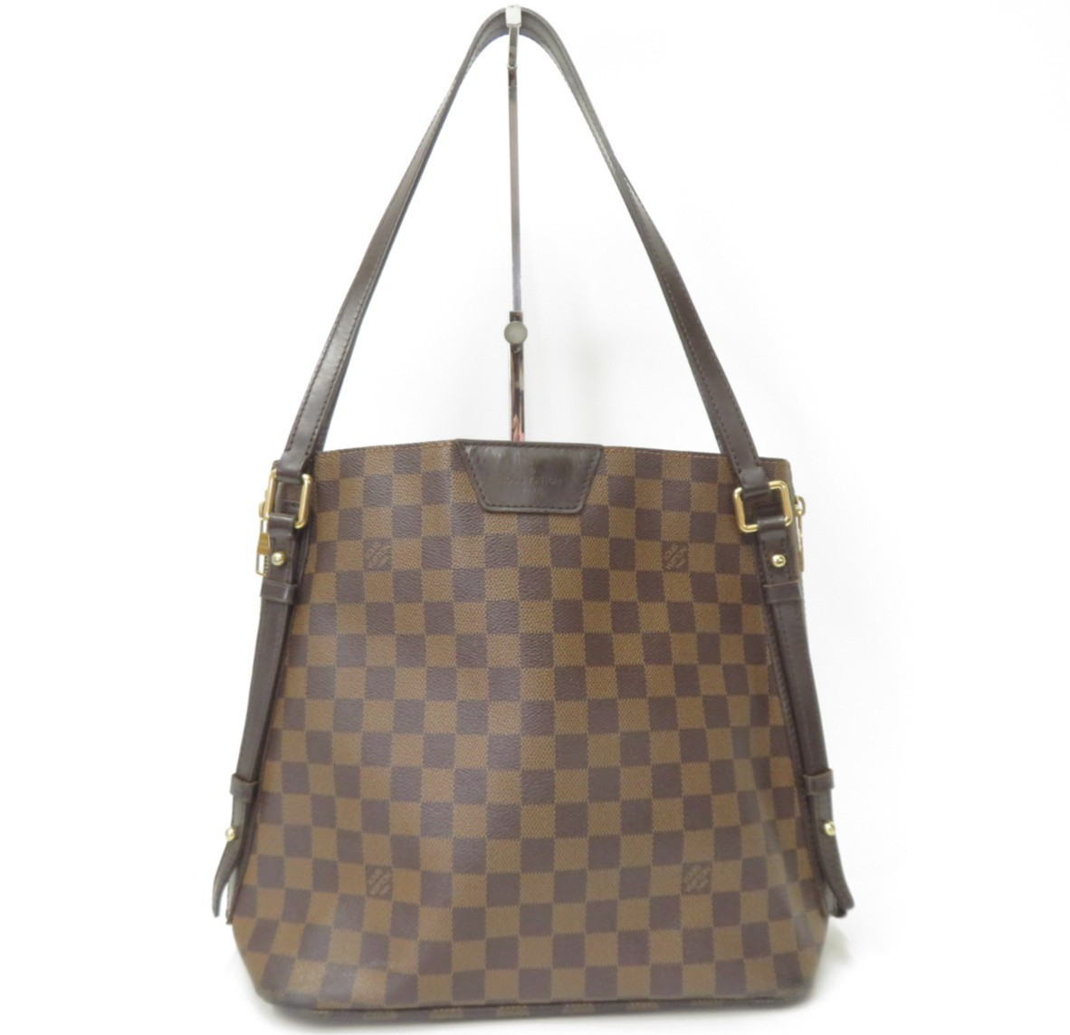 Authentic Louis Vuitton Damier Ebene Cabas Rivington Tote Bag Handbag S#53593