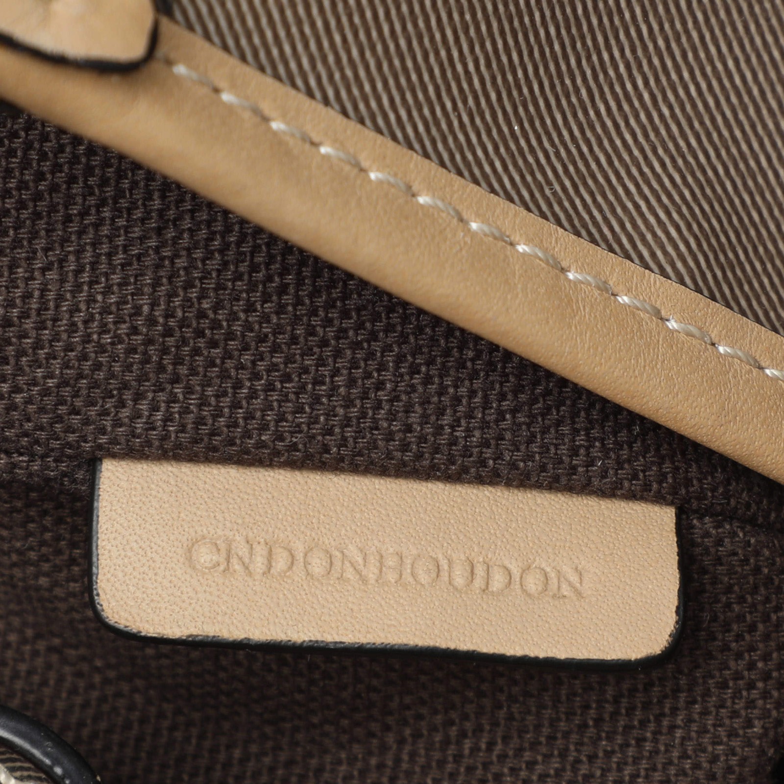Burberry Canterbury Small Beige Smoke House Check PVC and Leather Tote