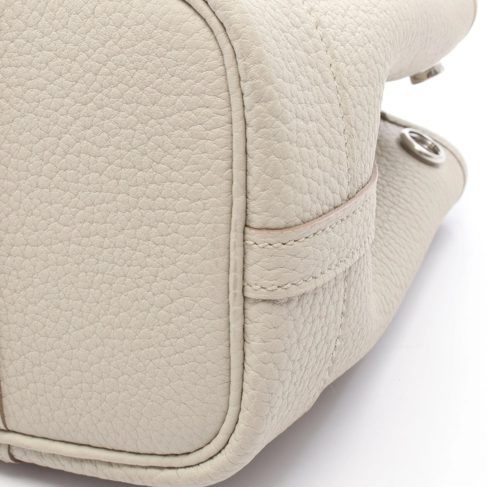 Hermes 23 Handbag Gray W #RCB13074