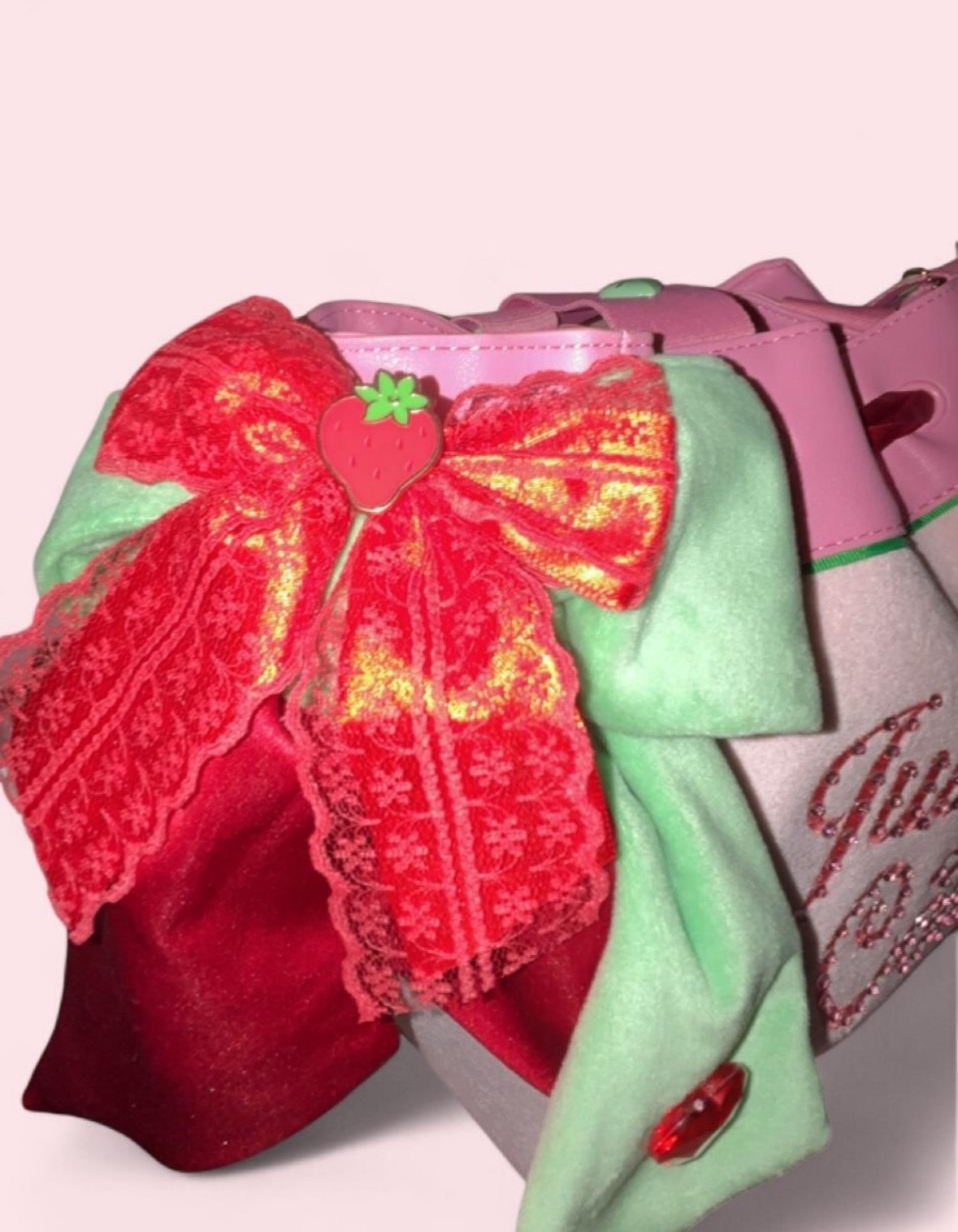 juicy couture custom modern strawberry themed daydreamer