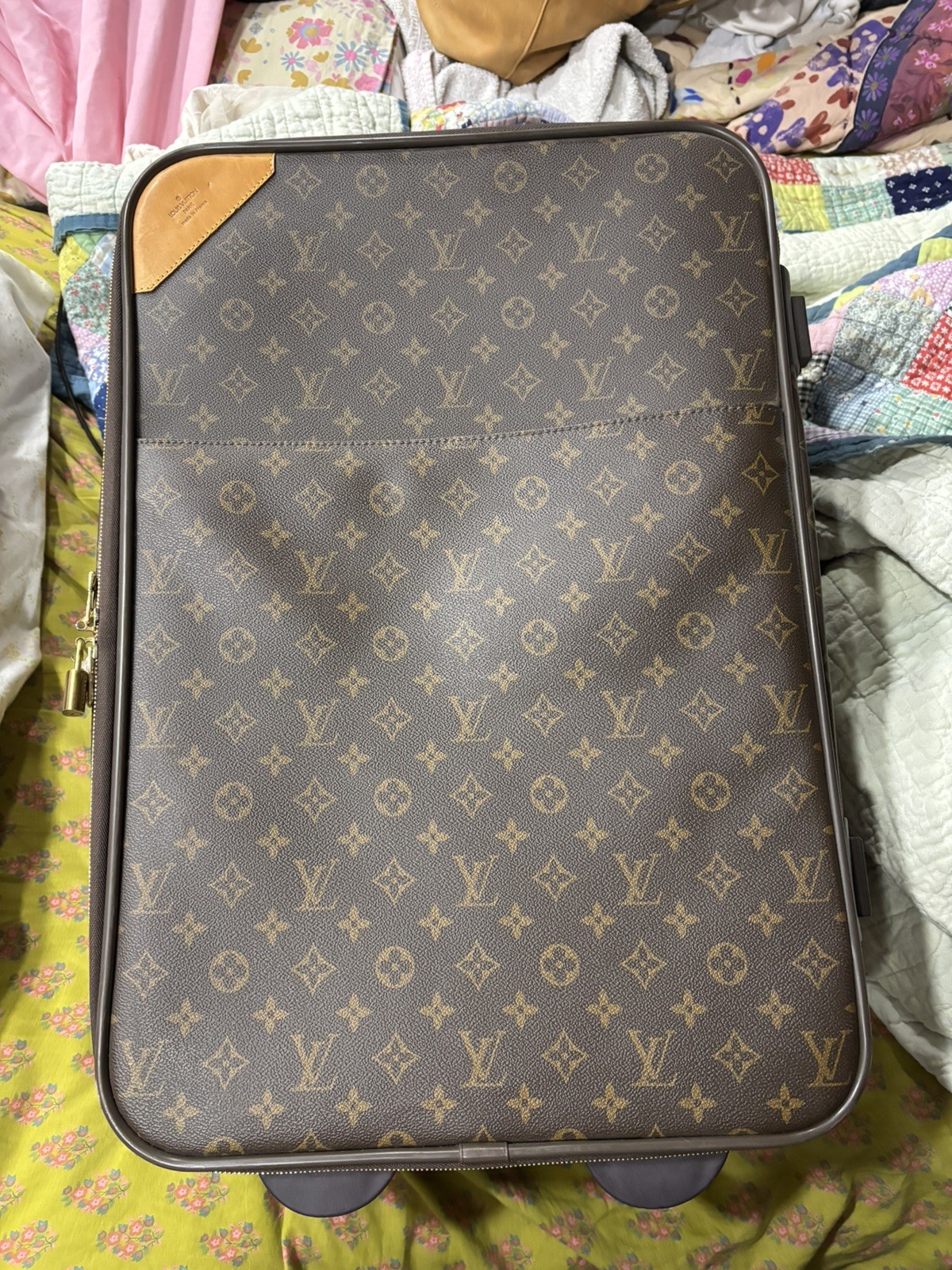 Louis Vuitton Monogram Pegase 55 Carry On G2U